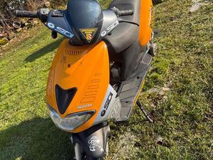 CPI HUSSAR 50 CCM ROLLER ORANGE - GUTER ZUSTAND - PAPIER VORHANDEN