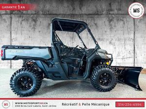 2023 CAN-AM DEFENDER HD10 XT SUPER LOOK ! PELLE À NEIGE CAN AM !!!