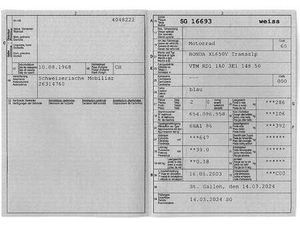 HONDA TRANSALP XL650V ENDURO, PREIS VB CANTON SAINT-GALL -