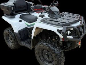 QUAD ATV 4X4 AODES ODES 650 PATHCROSS V-TWIN EPS TREUIL / CAISSE / ATTELAGE / 1*MAIN / 699KM / RÉVISÉE / 6.490E GARANTIE 3 MOIS