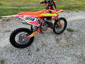 KTM 85 SX 2024 GRANDES ROUES 19/16 – SUSPENSIONS WP CÔNES VALVES HRS – MOTEUR RÉVISÉ