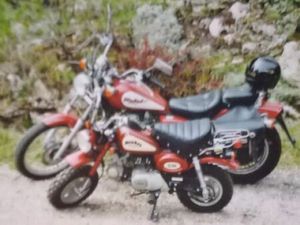 HONDA REBEL 125 ET MONKEY