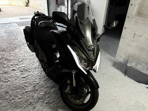 KYMCO-AK550 ABS-NOIR MAT 2EME MAIN