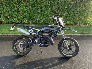 MOTO SHERCO SM 50 SILVER
