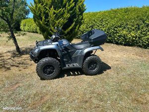 VEND OU ÉCHANGE QUAD KYMCO 465I CONTRE 4X4, TRACTEUR, MICRO TRACTEUR