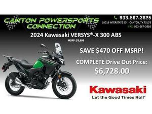 2025 KAWASAKI VERSYS®-X 300 ABS