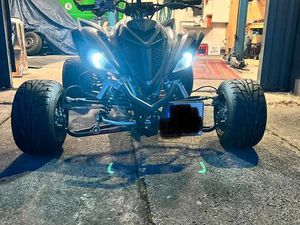 YAMAHA RAPTOR 700R 2013 SUPERMOTO UMBAU MIT LOF