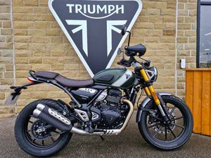 USED TRIUMPH SCRAMBLER 400 X FOR SALE IN SHIPLEY