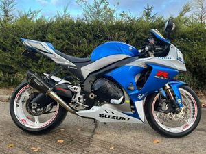 2009 09 SUZUKI GSXR 1000 K9 SPORTS R1 GSXR1000 CBR NEW MOT HISTORYBLUE WHITE