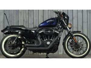 2013 13 HARLEY XL883 IRON XL 883 N 13 SPORTSTER BLUE CUSTOM CRUISERVANCEHINES