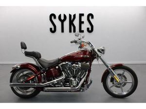 2009 HARLEY-DAVIDSON FXCWC SOFTAIL ROCKER C IN CRIMSON RED SUNGLO