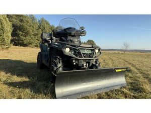 CAN AM OUTLANDER 570 XU MAX+ / OPONY, SZYBA, PLUG, KUFER, OSLONY SILNI WRONKI