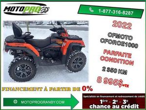 2022 CFMOTO CFORCE 1000 CFORCE1000 TOURING VRAI 2 PLACES