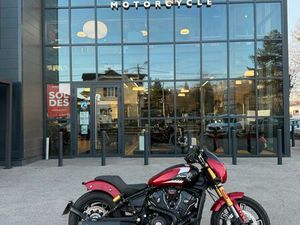 INDIAN SCOUT 101 SUNSET RED METALIC WITH GRAPHICS