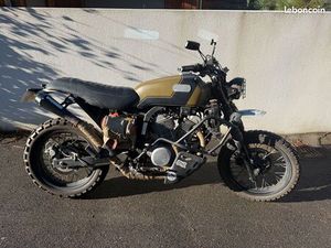 HONDA TRANSALP MODIFIÉE – CT OK AVEC CONTRE-VISITE