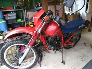 ② HONDA XL250R '86