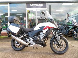 HONDA CB500X WITH 3-BOX LUGGAGE