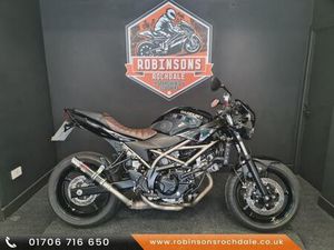 2022 72 PLATE SUZUKI SV650X AM2. 7315 MILES
