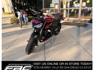 2025 TRIUMPH STREET TRIPLE 765 RS CARNIVAL RED RS