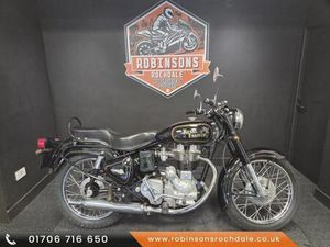 2002 ROYAL ENFIELD BULLET 350 IN BLACK, LOVELY LOW MILEAGE MACHINE.
