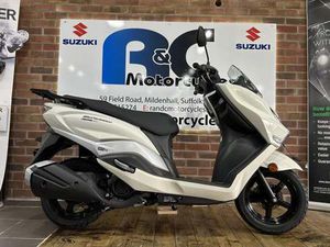 USED SUZUKI BURGMAN 125 CC FOR SALE IN MILDENHALL