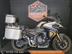 2024 74 PLATE VOGE DS 525X 7596 MILES 3 BOX LUGGAGE