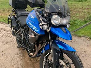② TRIUMPH TIGER XRX 800 DE 2014 BLEU