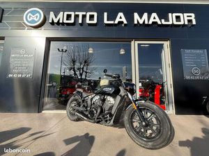 INDIAN SCOUT BOBBER CHEZ MOTO LA MAJOR AUBAGNE - GARANTIE 12 MOIS