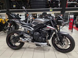 TRIUMPH STREET TRIPLE 765 RS 2018 – 1ÈRE MAIN – SUIVI TRIUMPH AVEC ACCESSOIRES – 7 290