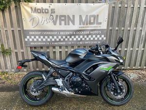 ② KAWASAKI NINJA 650 ABS BJ 09/2023 A2 RIJBEWIJS 35 KW ZGST