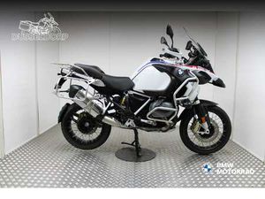 BMW R 1250 GS ADVENTURE LIGHT WHITE/RACING BLUE/RACING RED LAGE KILOMETERS WIT