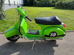 VESPA P 200 E 1980 PX BLECHROLLER AUßENVERSCHLUSS 210 MALOSSI