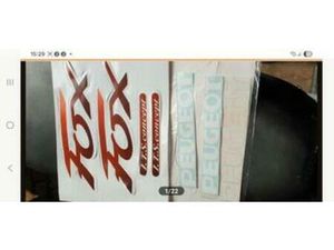 PEUGEOT FOX STECKERS 15 € — SCOOTERS | PEUGEOT — MARKTPLAATS