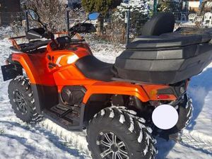 QUAD CFMOTO 450 DLX ORANGE LOF ZULASSUNG (LOF ZUGACKERSCHLEPPER)