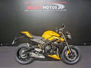 TRIUMPH STREET TRIPLE 765 RS 2023 765 CM3 | MOTO ROADSTER | 7 433 KM | JAUNE | 91310 MONTLHERY