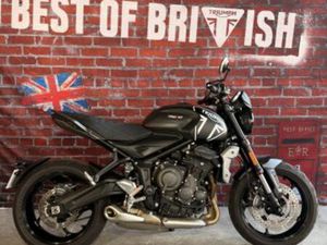 TRIUMPH TRIDENT 660 2023 660 CM3 | MOTO ROADSTER | 7 530 KM | NOIR | 21000 DIJON
