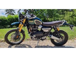 MAGNIFIQUE TRIUMPH SCRAMBLER 1200XE EDITION STEVE MCQUEEN