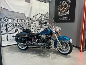 HARLEY-DAVIDSON SOFTAIL HERITAGE 1340 CLASSIC 1995 1340 CM3 | MOTO ROUTIÈRE | 55 057 KM | BLEU | 68390 SAUSHEIM