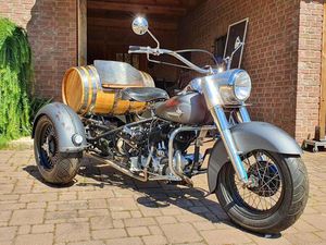 HARLEY DAVIDSON WL 750 SERVICAR SERVI CAR UMBAU BJ.61 WL 750