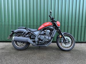 HONDA REBEL CMX 1100 D3-S DCT 2025 ORANGE 755 MILES ONE OWNER FULL HISTORY