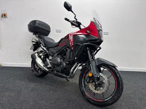 HONDA CB500X ** LONG MOT - TOP BOX - CRASH BARS **