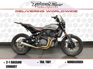 2020 INDIAN MOTORCYCLE® FTR RALLY TITANIUM SMOKE