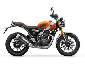 2026 TRIUMPH SCRAMBLER 400 X BAJA ORANGE/ALUMINIUM