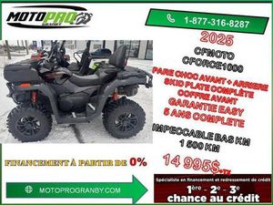 2025 CFMOTO CFORCE 1000 TOURING CFORCE1000 VRAI 2 PLACES GARANTIE 5 ANS COMPLETE