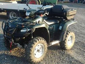 SUZUKI KING QUAD 700 + CARRELLO APPENDICE