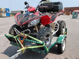 400 MAXXER AVEC REMORQUE