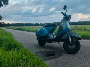 BLAUWE VESPA PX150 - KLASSIEKER! — SCOOTERS | VESPA — MARKTPLAATS