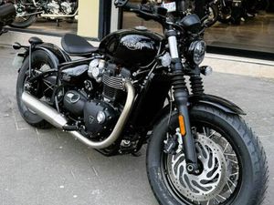 TRIUMPH BONNEVILLE BOBBER 1200 2025 1200 CM3 | MOTO CUSTOM | 256 KM | NOIR | 75017 PARIS 17