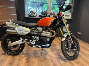 TRIUMPH SCRAMBLER 1200 XE * NEUFAHRZEUG * PROMO! ORANGE