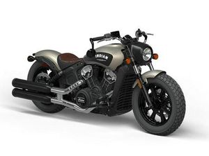 2022 INDIAN MOTORCYCLE SCOUT BOBBER ABS, SILVER QUARTZ SMOKE, 49ST BOBBER
